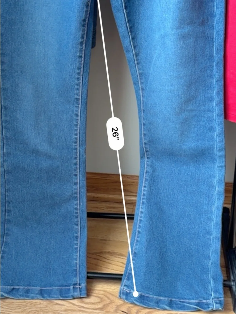 Lands' End Light Blue Denim Jacket Jeans and T Shirt bundle L